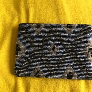 Beaded clutch/ wallet